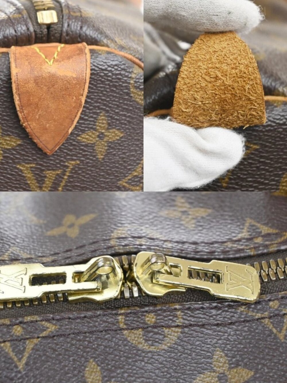LOUIS VUITTON Keepall 50 Travel Hand Bag Monogram Leather Brown M41426 84MA513 - Picture 8 of 16